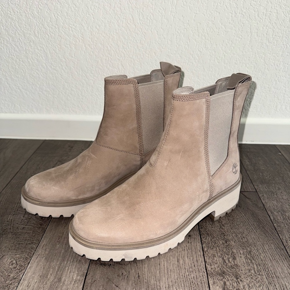 Timberland Women's Beige Ankle Boots